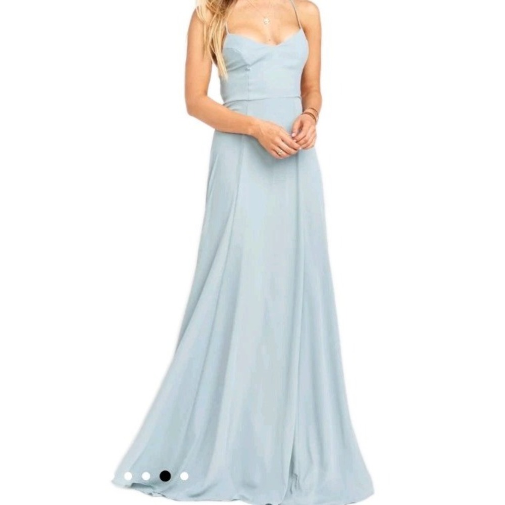 Show Me Your Mumu Godshaw Goddess Maxi Dress Womens Small Green Bridal NEW NWT